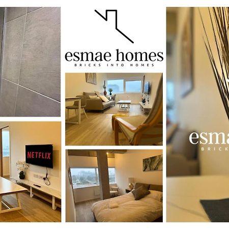 1Br Luxury Flat At Train Station - Long Stays Welcome - Just Ask Milton Keynes Dış mekan fotoğraf
